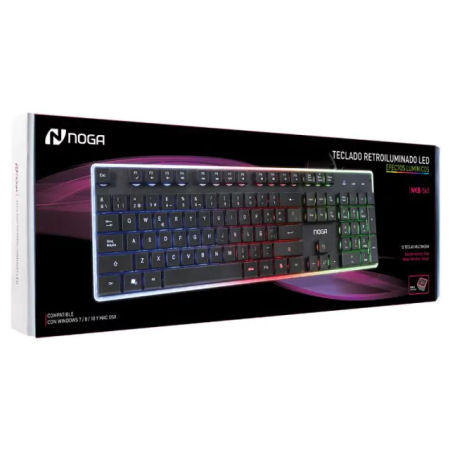 TECLADO GAMER RETRO NKB-560