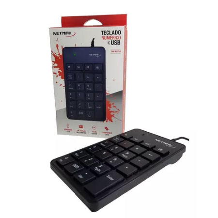TECLADO NUMERICO NETMAK NM-KB250