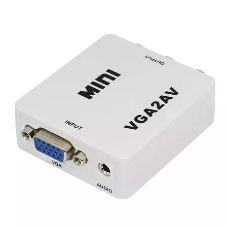 CONVERSOR VGA A AUDIO Y VIDEO VGA2AV