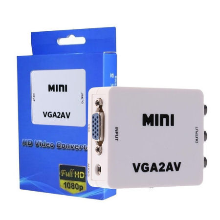 CONVERSOR VGA A AUDIO Y VIDEO VGA2AV