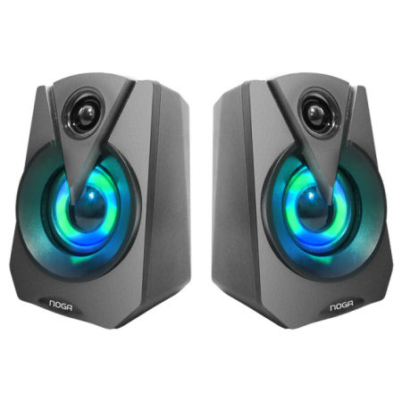 PARLANTE MULTIMEDIA 2.0  NOGA LED NG-503P