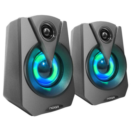 PARLANTE MULTIMEDIA 2.0  NOGA LED NG-503P