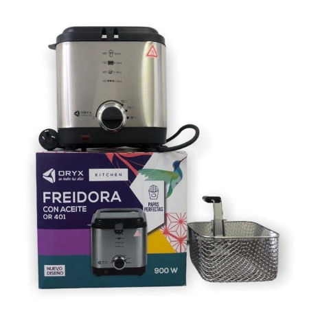 FREIDORA C/ ACEITE ORYX 900W OR401