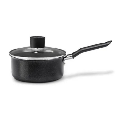 SET 5 PIEZA 7190/400 LINEA EBONY - EN NEGRO BRINOX