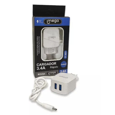 CARGADOR V8 3.4 A IMEGA MG-224-11